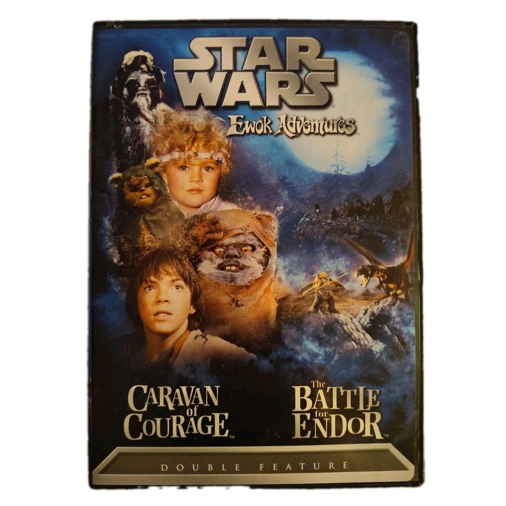 Star Wars Ewok Adventures: Caravan of Courage/ The Battle for Endor (DVD, 2004)